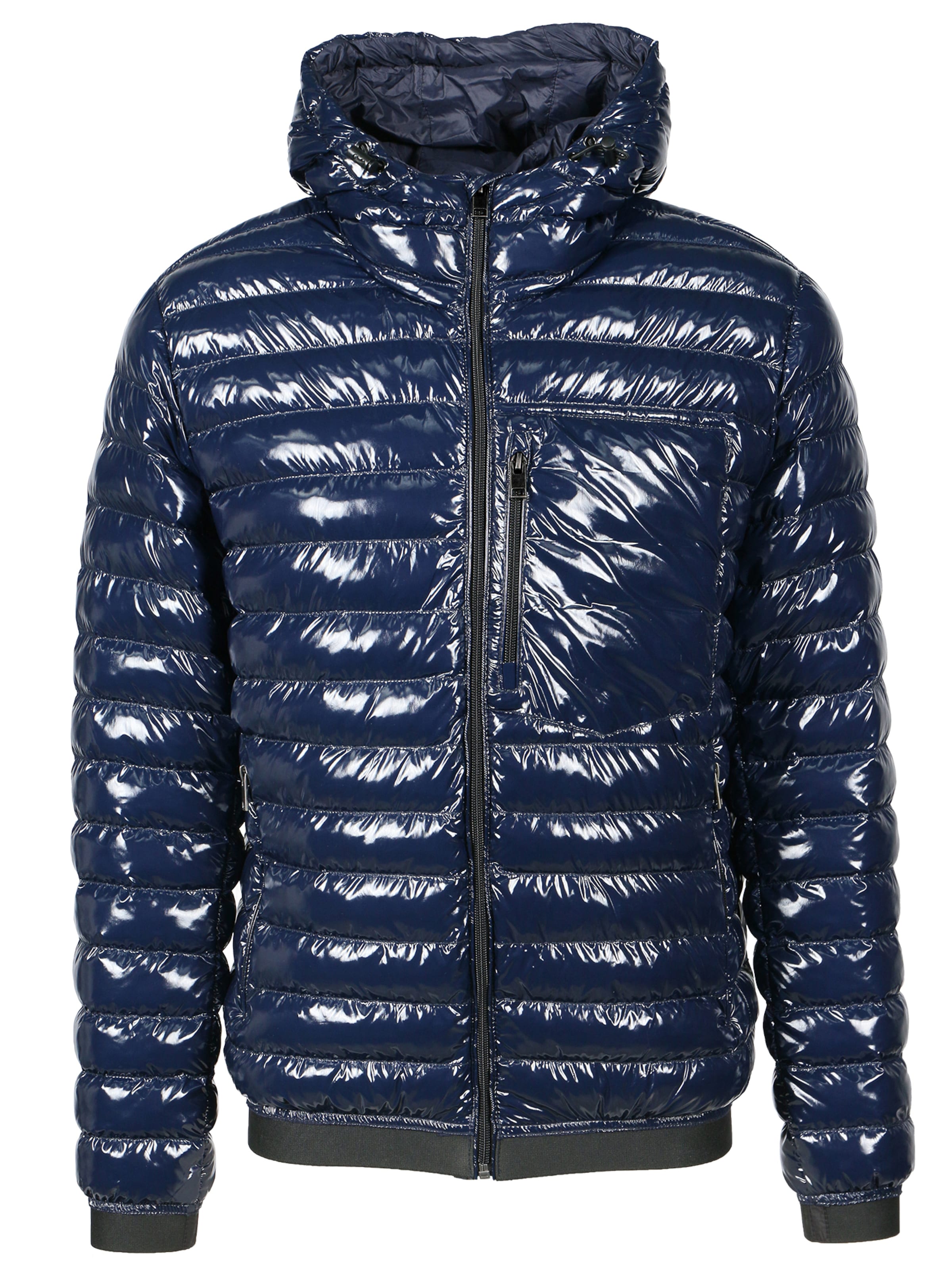 FREAKY NATION Övergångsjacka i blå: framsida