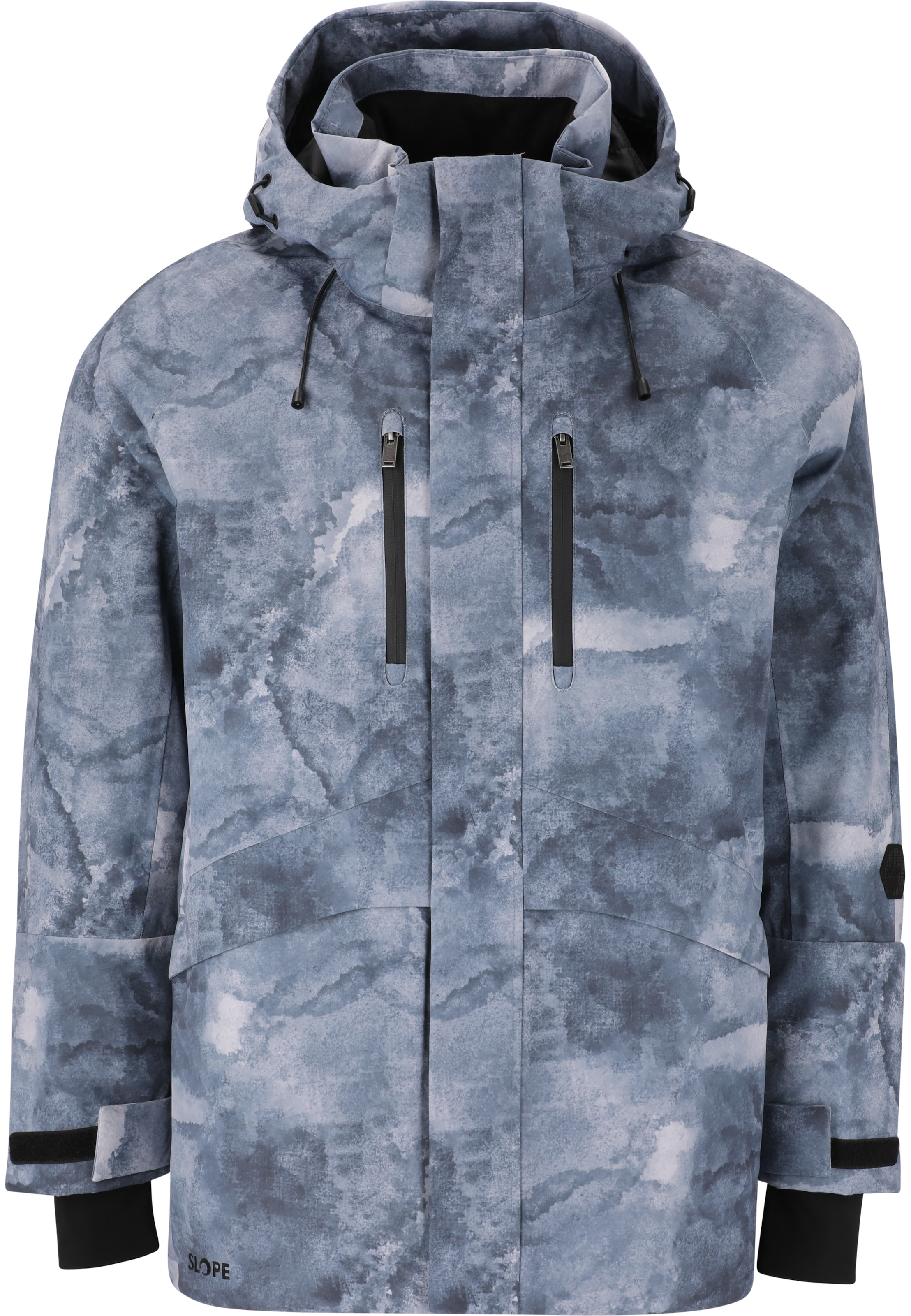 SLOPE Skijacke 'Kenai' in Blau: Vorderseite