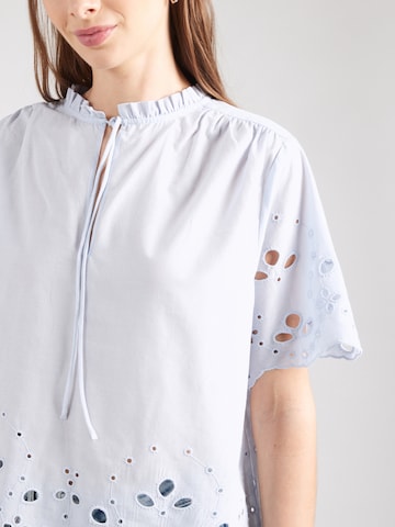 SECOND FEMALE Blus 'Limona' i blå
