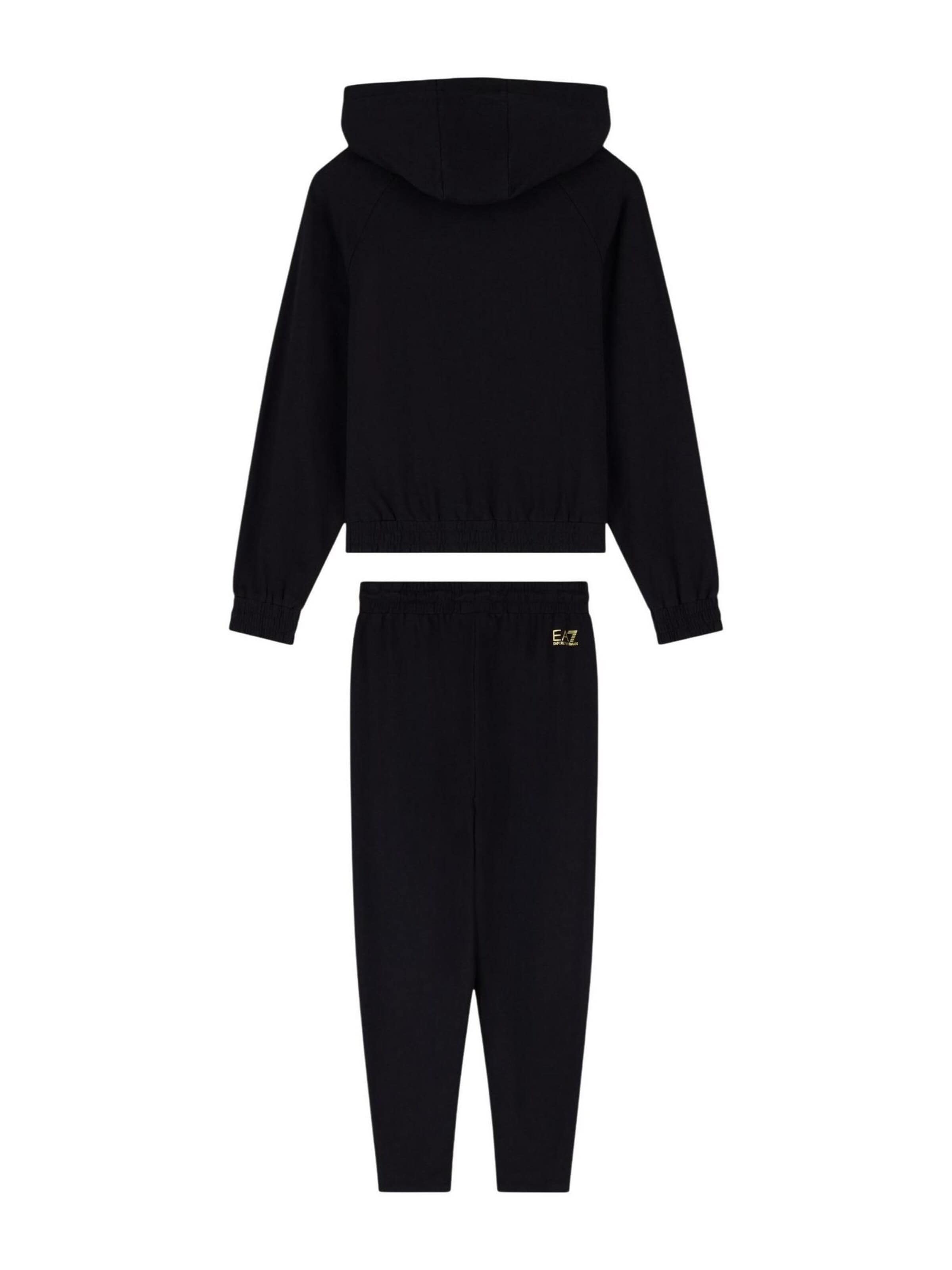 EA7 Emporio Armani Regular Sportbroek in Zwart
