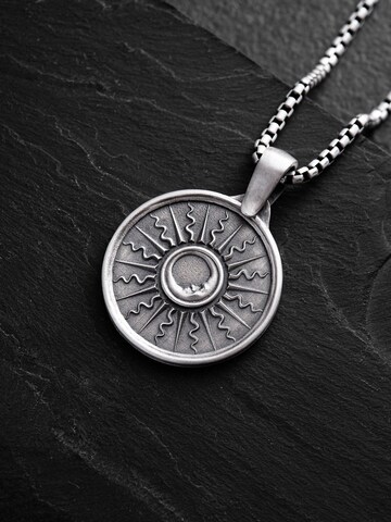 REYTEL Παντατίφ 'SUN and MOON' σε ασημί