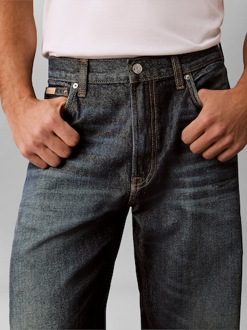 Calvin Klein Jeans Loosefit Jeans in Blauw