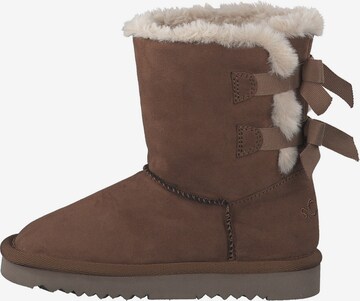 Bottes de neige s.Oliver en marron