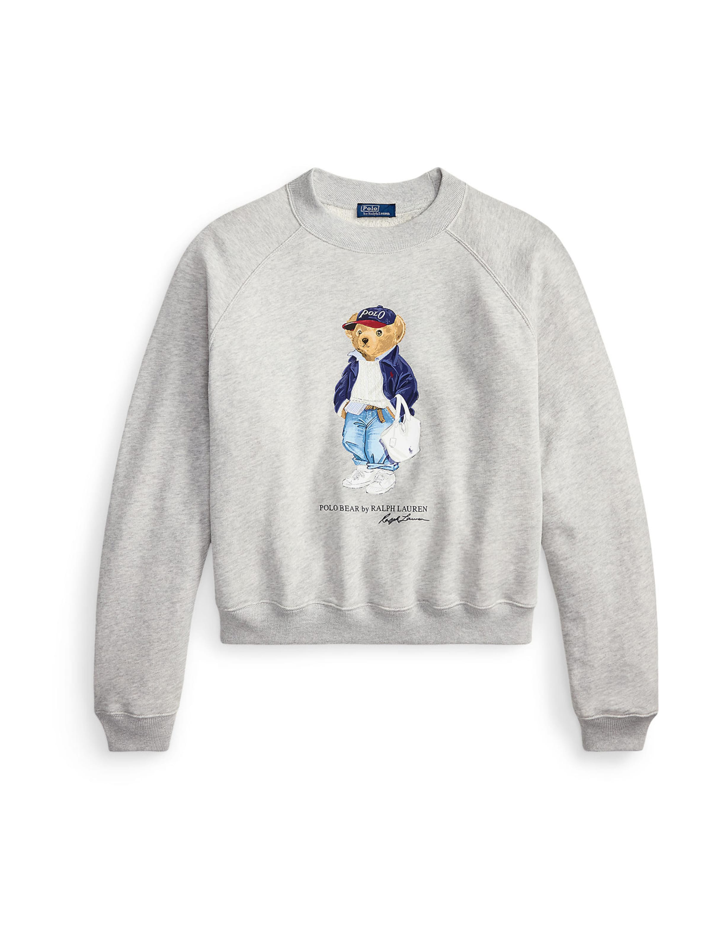 Polo Ralph Lauren Sweatshirt 'ISLAND' i grå: forside
