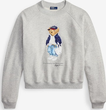 Polo Ralph LaurenSweater majica 'ISLAND' - siva boja: prednji dio