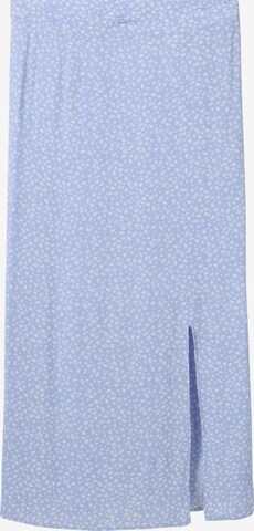 TOM TAILOR DENIM Rok in Blauw: voorkant