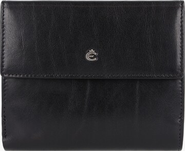 Esquire Wallet in Black: front