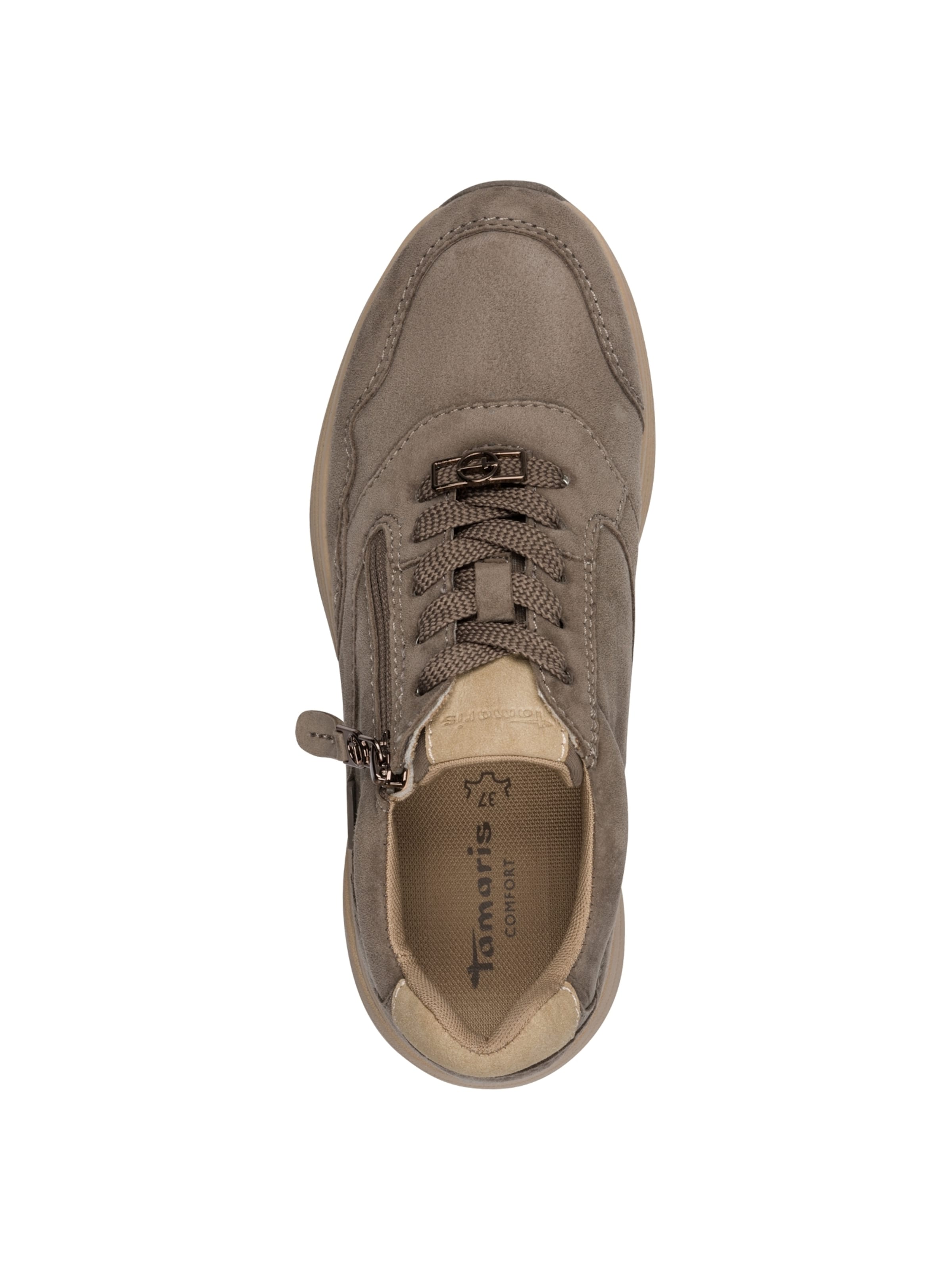 Baskets basses Tamaris en beige