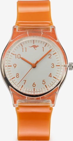 KangaROOS Analog Watch in Orange: front