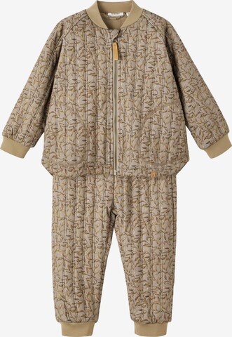 Lil ' Atelier Kids Set 'LAJUNO' in Brown: front