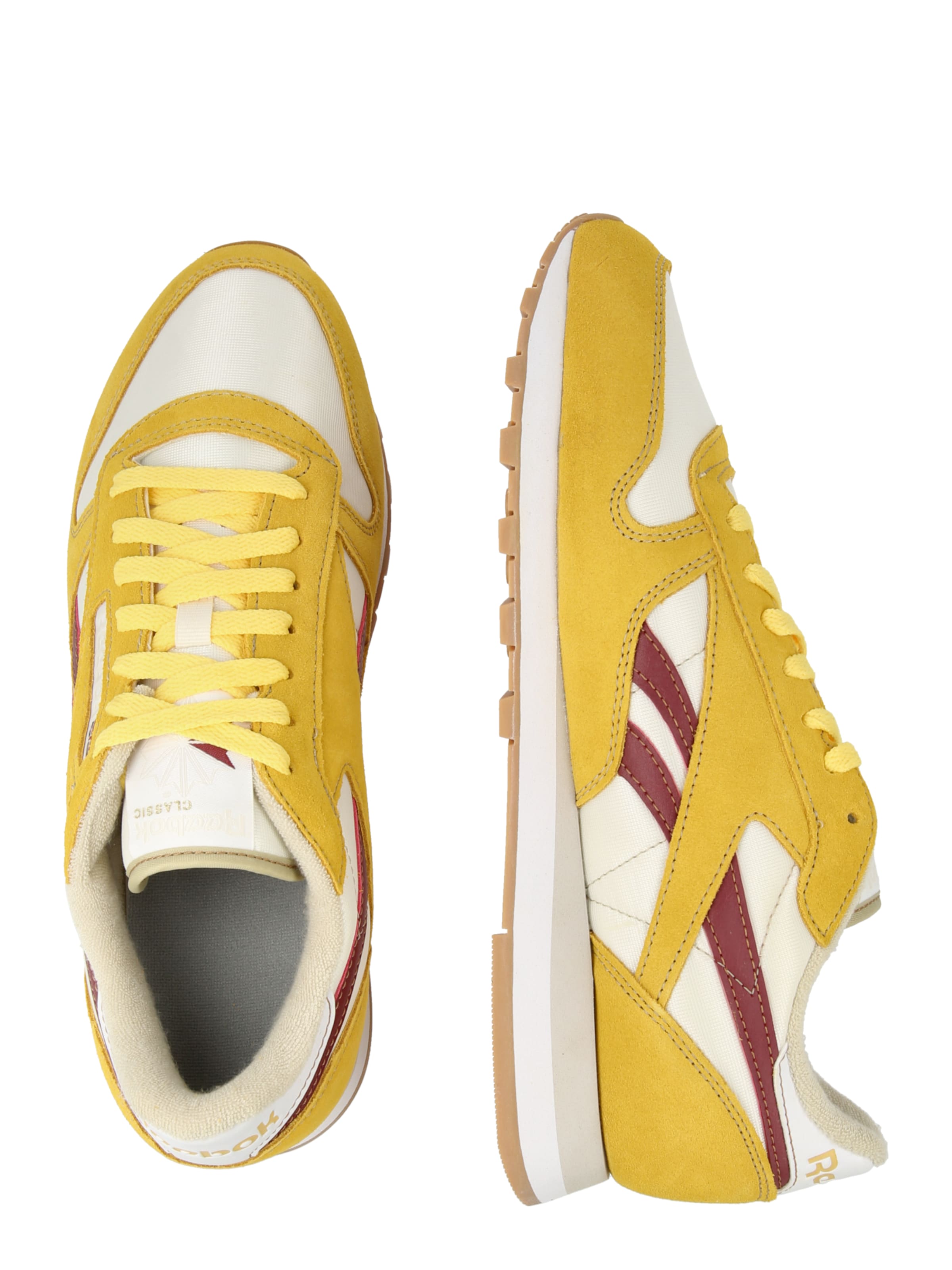 Reebok Rövid szárú sportcipők 'CLASSIC LEATHER' - fehér