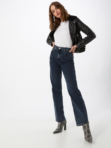 Wide Leg Jean Calvin Klein Jeans en bleu