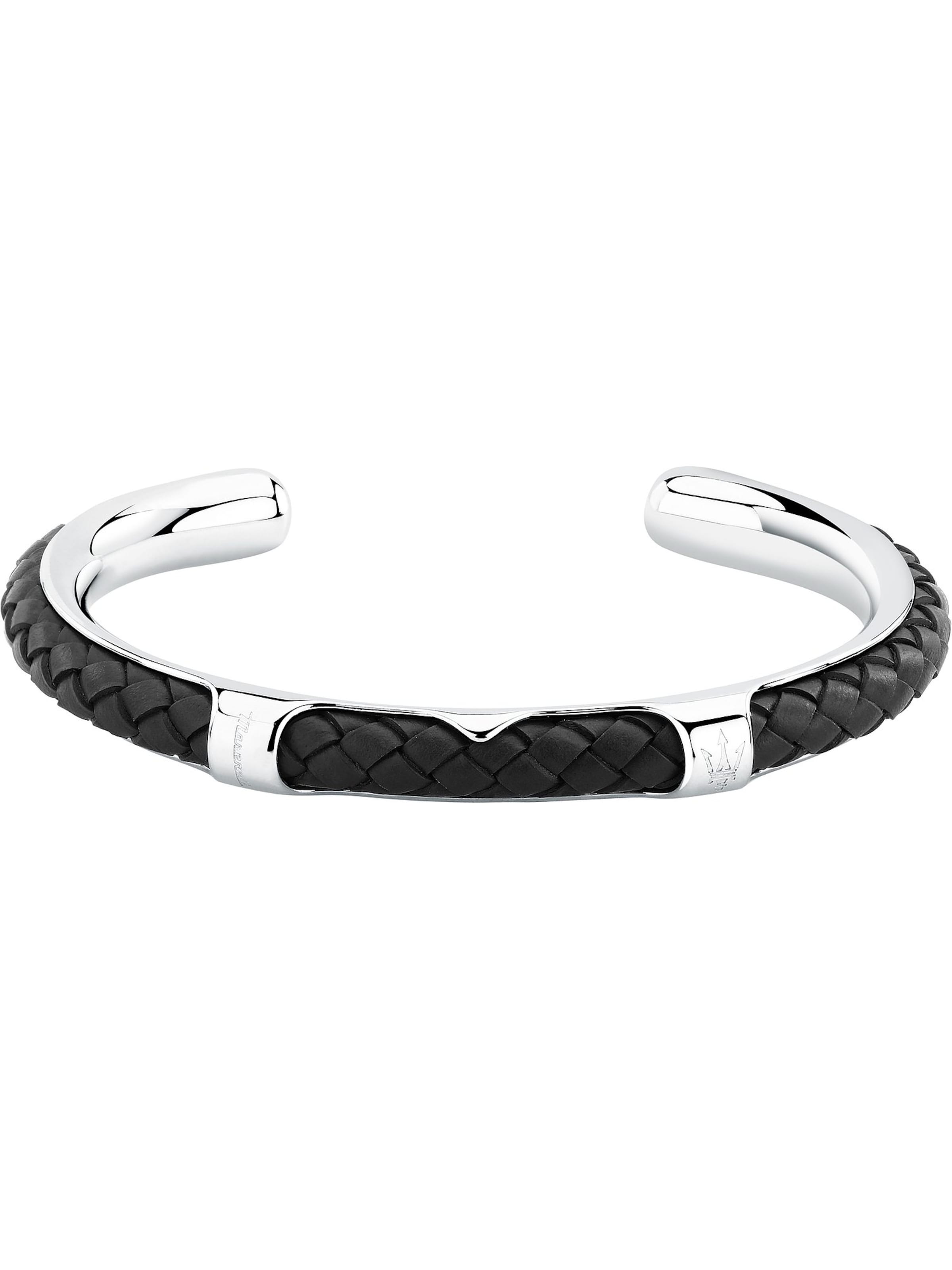 Maserati Bracelet in Silver: front