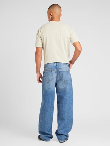 TOPMAN Свободный крой Джинсы в Синий