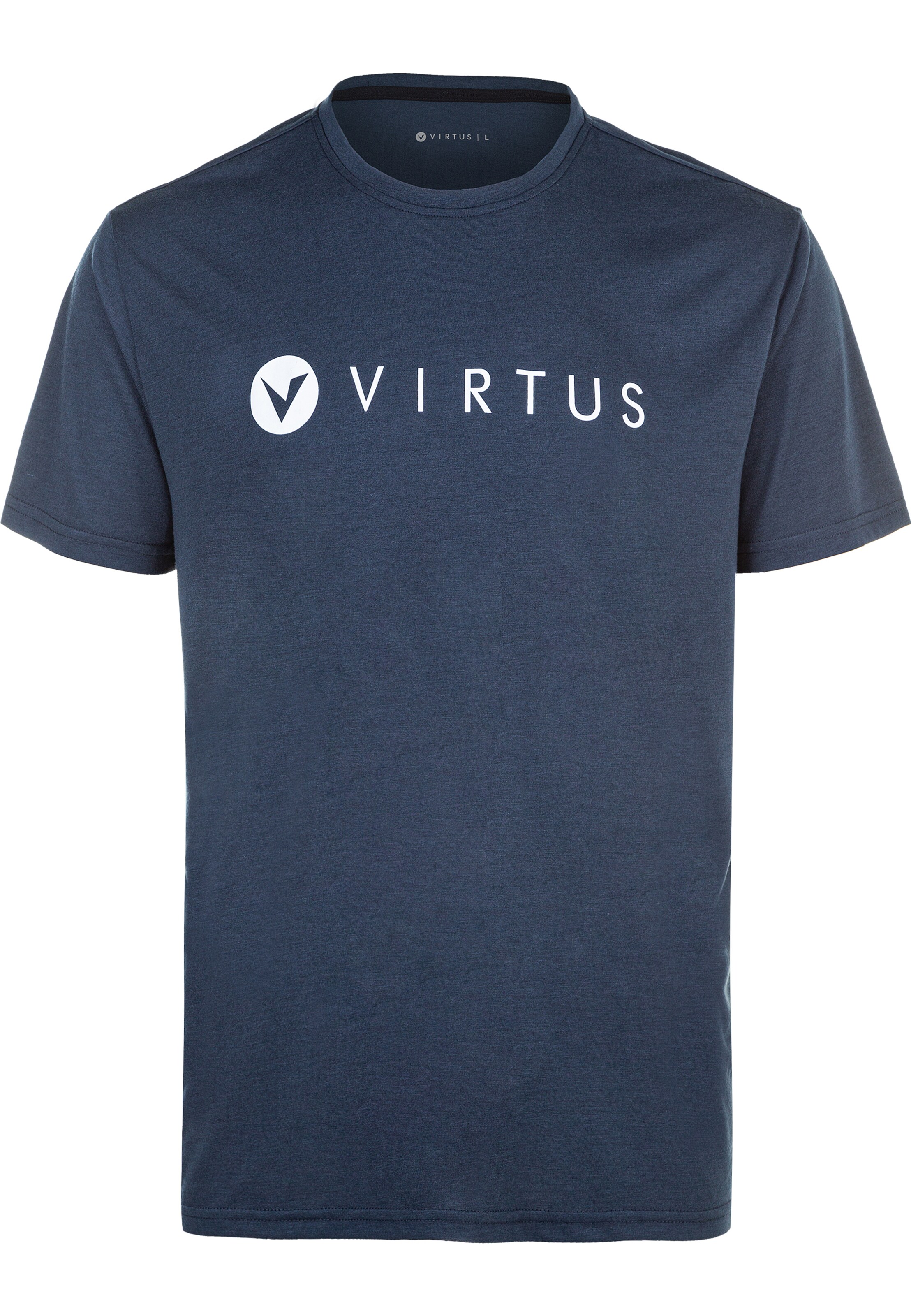 Virtus Functioneel shirt 'EDWARDO' in Blauw: voorkant