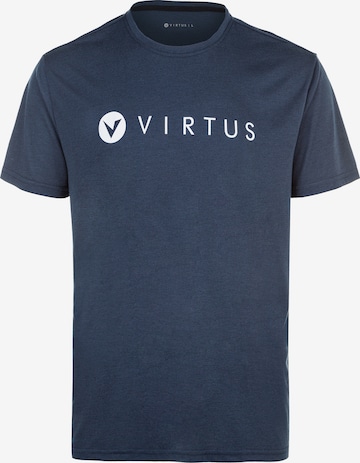 Virtus Shirt 'EDWARDO' in Blauw: voorkant
