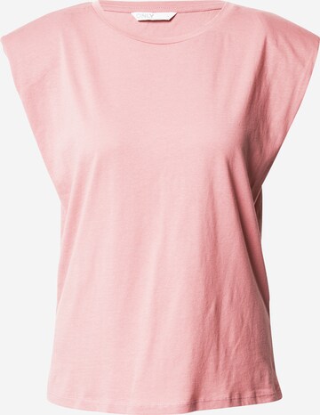 Tricou 'Pernille' de la ONLY pe roz: față