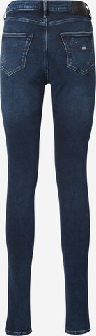 Tommy Jeans Skinny Jeansy 'SYLVIA' w kolorze niebieski