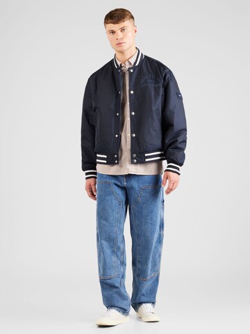 TOMMY HILFIGER Regular fit Overhemd in Bruin