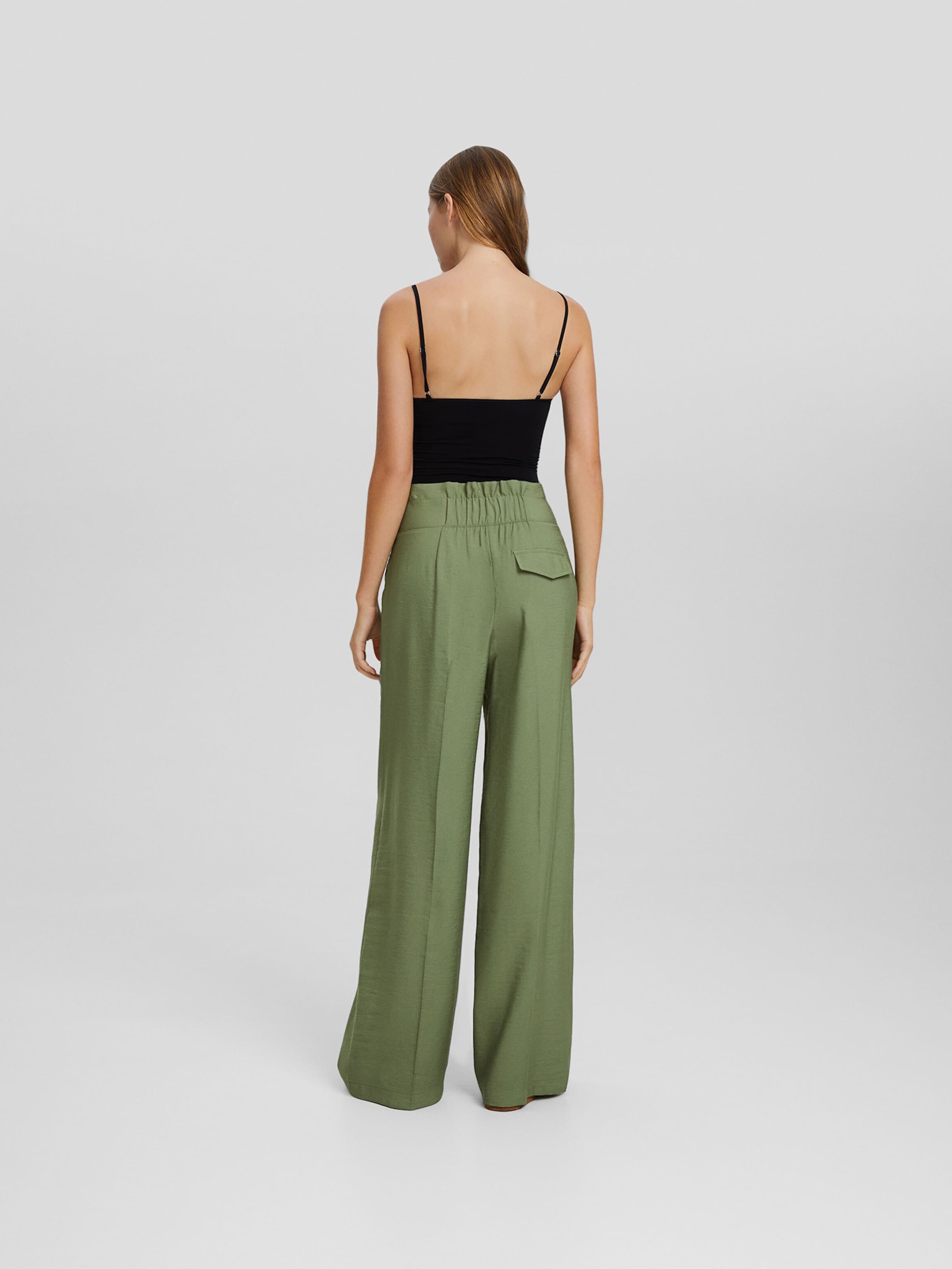 Pantalon 2025 vert bershka