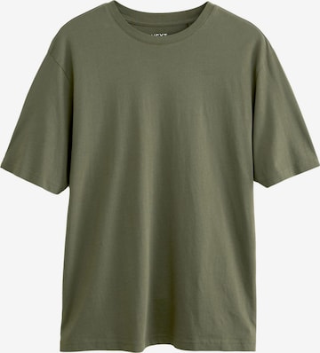 Next Shirt 'Essential' in Green: front