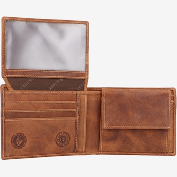 GREENBURRY Wallet 'Vintage' in Brown