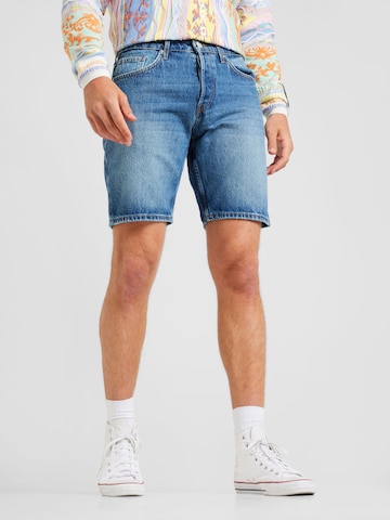 Only & Sons Regular Shorts 'EDGE' in Blau: predná strana