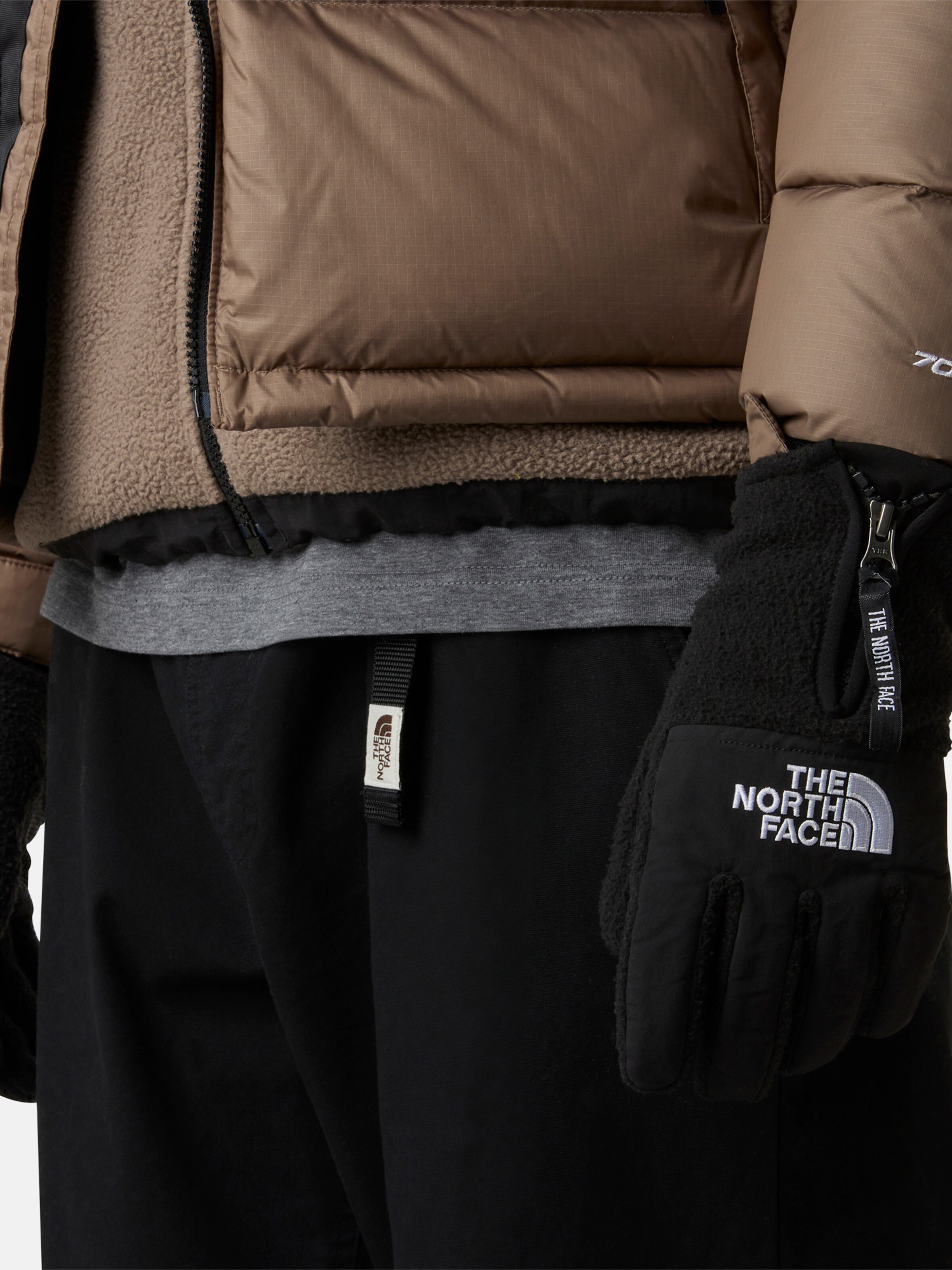 THE NORTH FACE Αθλητικά γάντια 'Denali Etip Glove' σε μαύρο