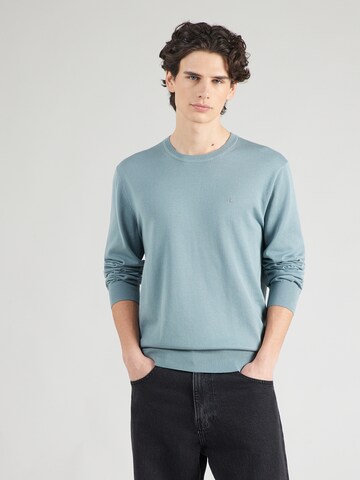 mėlyna Calvin Klein Megztinis: priekis