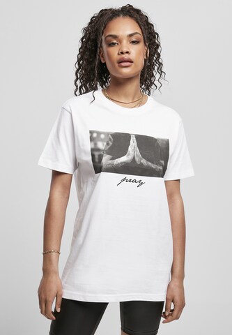 Mister Tee Shirt in Weiß: Vorderseite