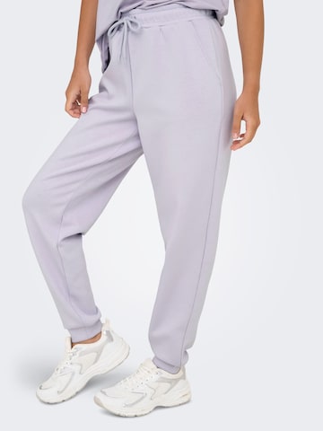 ONLY PLAY Tapered Sports trousers in Purple