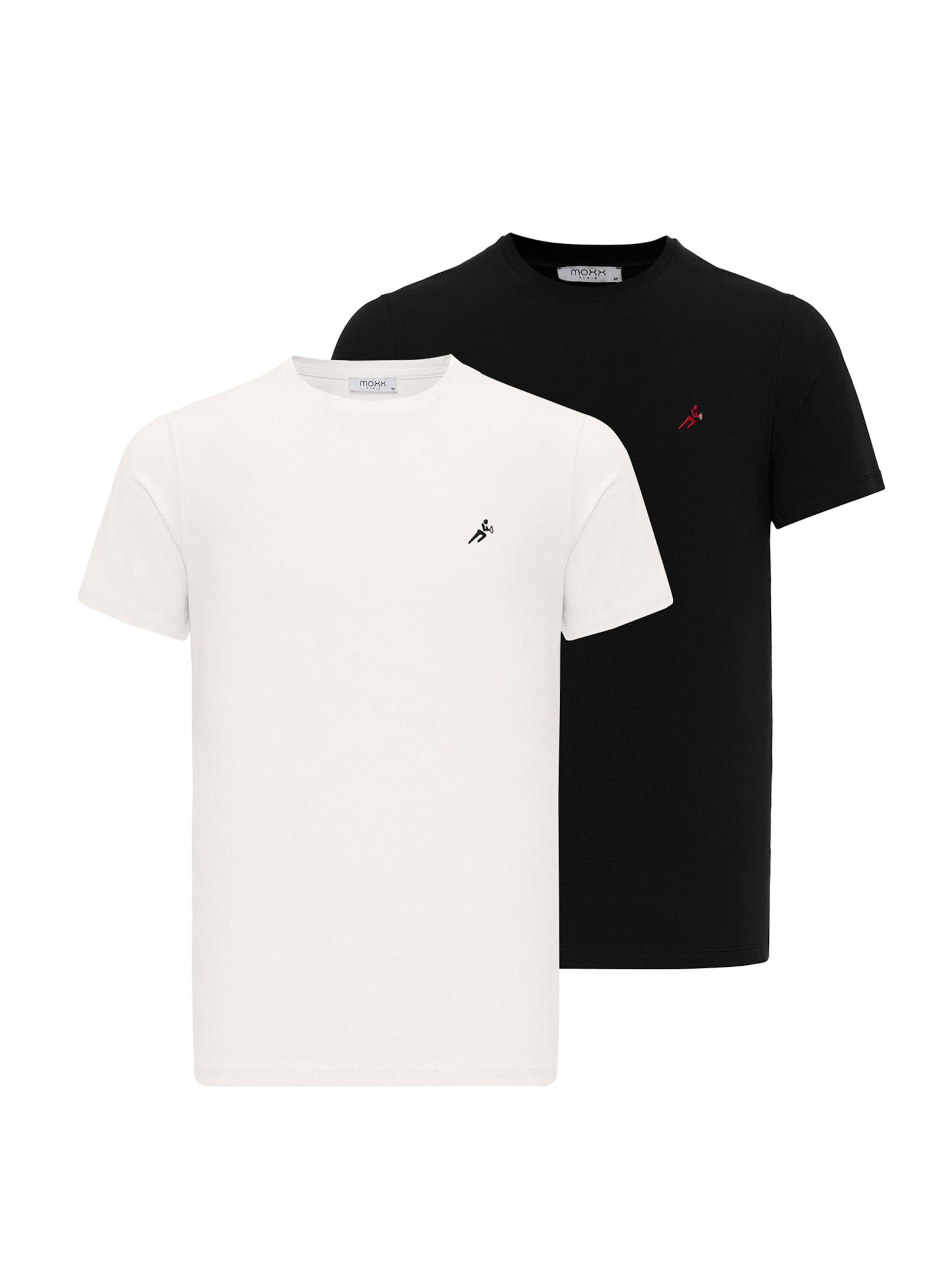 Moxx Paris Tričko - Čierna: predná strana