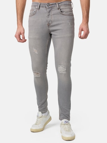Tazzio Skinny Jeansy '17514' w kolorze szary: przód