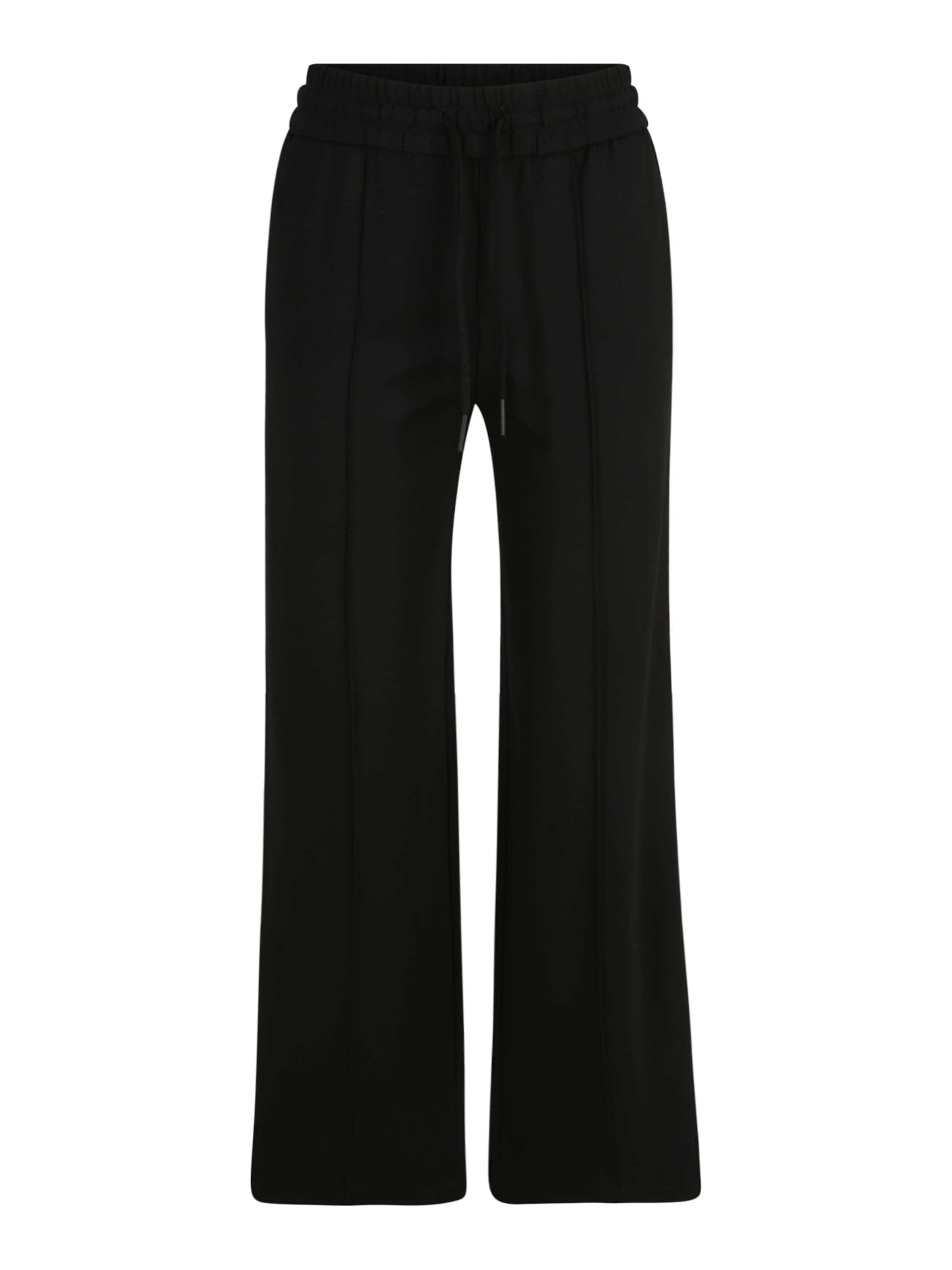 Only Petite Широки крачоли Панталон 'ONLPOPTRASH-SUKI' в черно: отпред