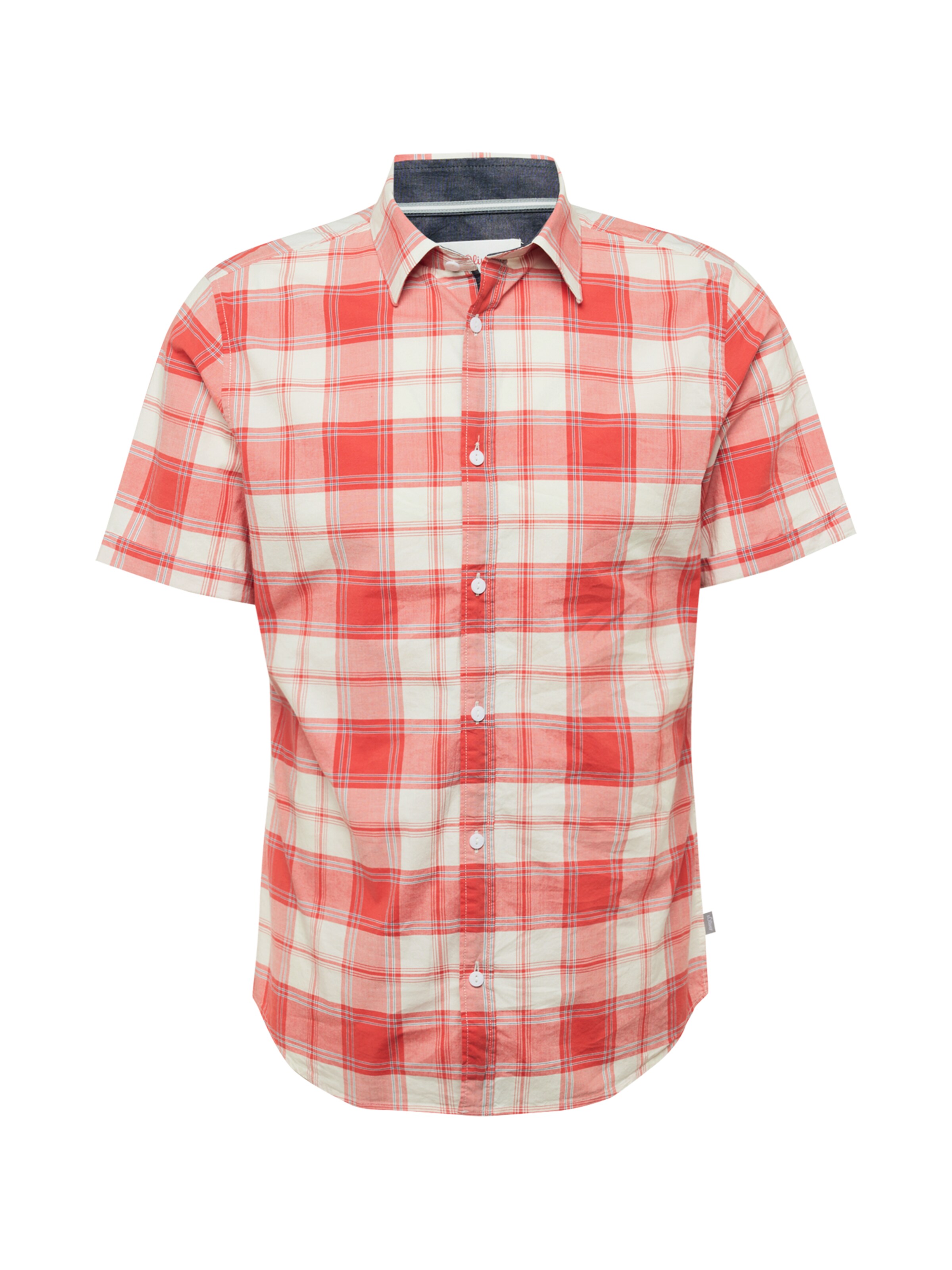 s.Oliver Hemd in Orange: Vorderseite