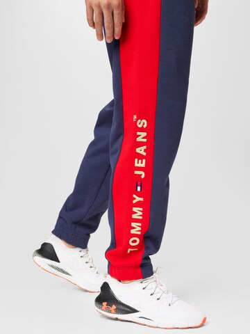 Tommy Jeans Loosefit Hose in Blau