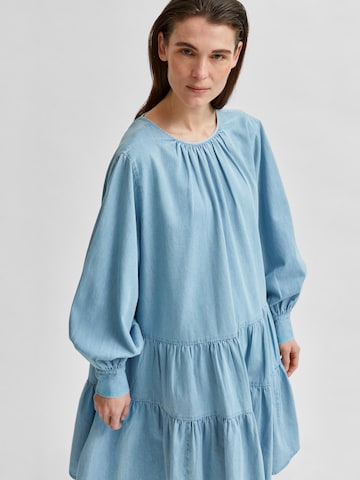 Robe SELECTED FEMME en bleu