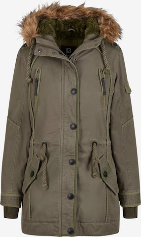 Parka d’hiver 'Emma' Brandit en vert : devant