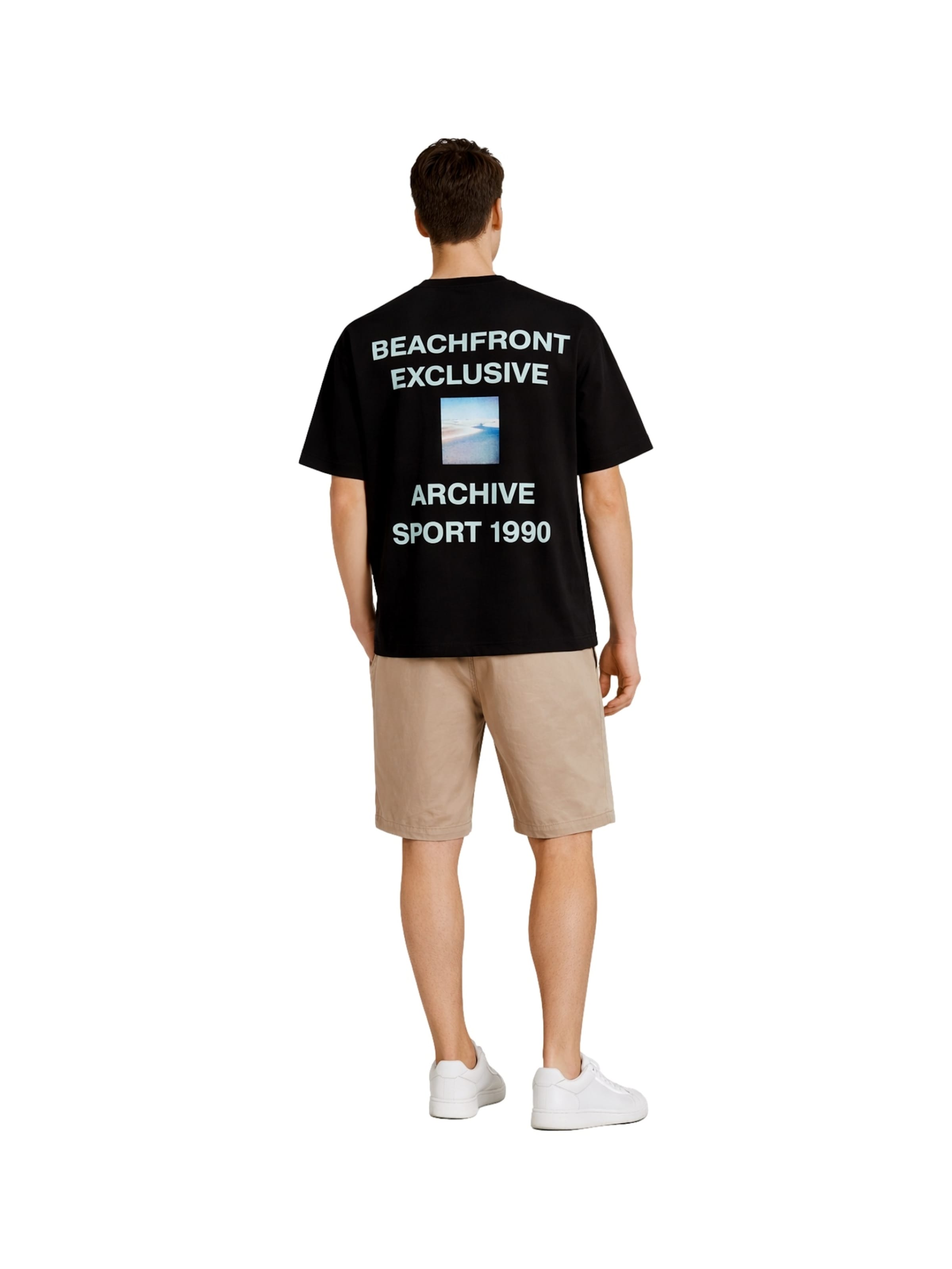 JACK & JONES Shirt 'Coeterna' in Zwart