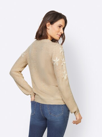 Pull-over heine en beige