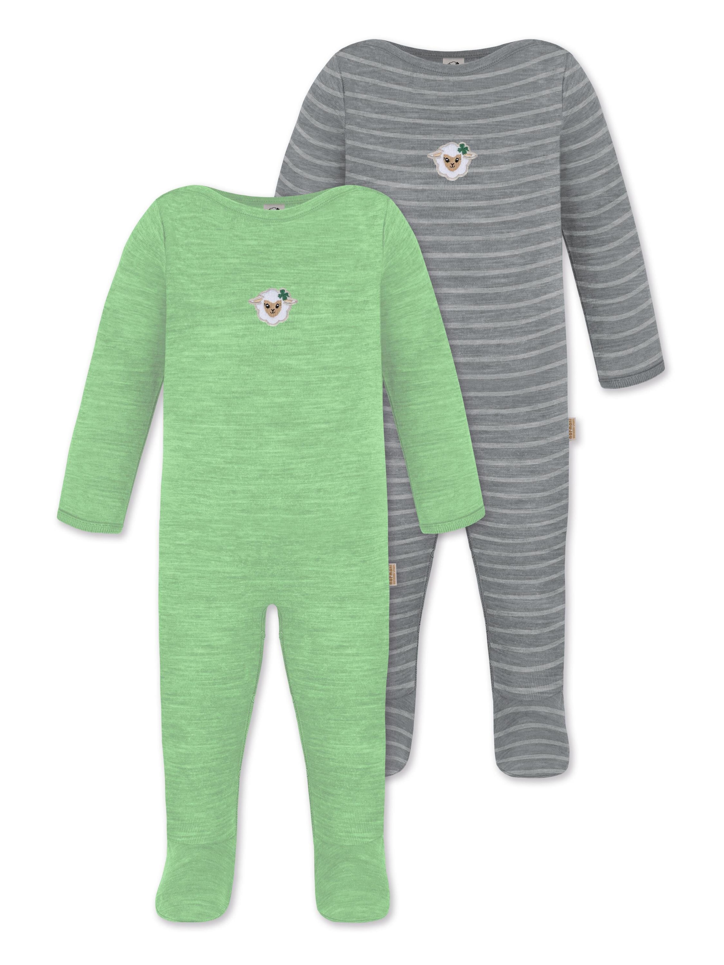 normani Strampler 'Levin' in Mischfarben: Vorderseite