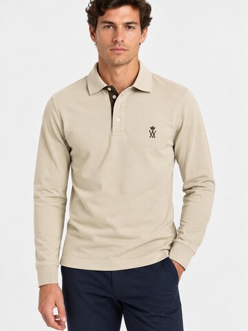 T-Shirt 'Polo Vicomte Beige' VICOMTE A en beige