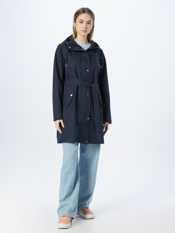 Manteau fonctionnel 'Rainlover' Danefae en bleu : devant