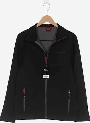 Schöffel Jacket & Coat in 4XL in Black: front