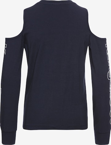 KangaROOS Shirt in Blau: Vorderseite