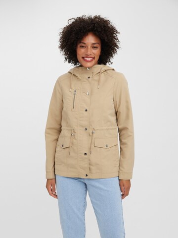 VERO MODA Between-Season Jacket in Beige: front