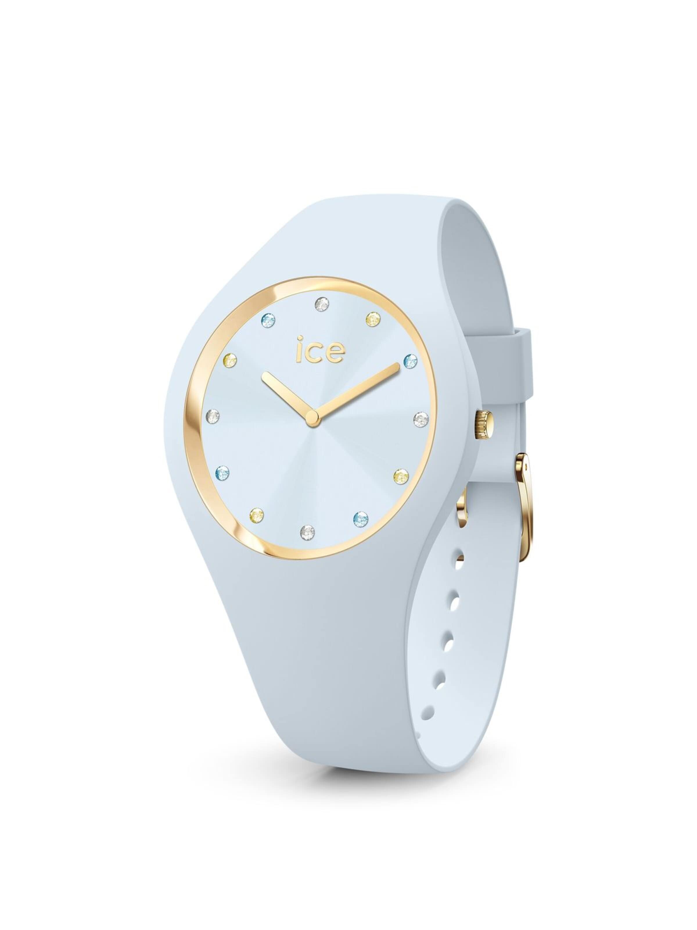 Montre à affichage analogique 'Ice-Watch - Watch ICE cosmos - Quartz watch movement - Watch case width: 37 mm' Ice-Watch en bleu : devant