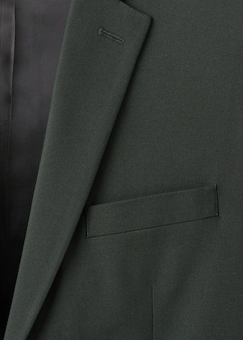 MANGO MAN Super Slim Fit Sakko 'Paris' in Grün