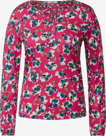 CECIL Shirt in Roze: voorkant