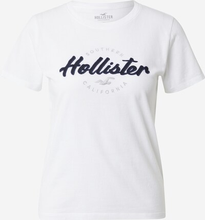 HOLLISTER T-Shirt in navy / hellgrau / weiß, Produktansicht